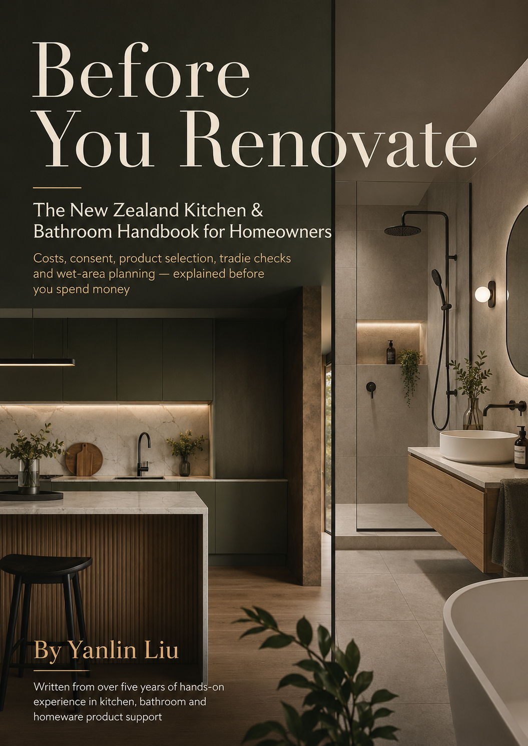 The New Zealand Kitchen & Bathroom Renovation Guide A Practical Homeowner’s Handbook for DIY Decisions, Product Planning and Licensed Installation