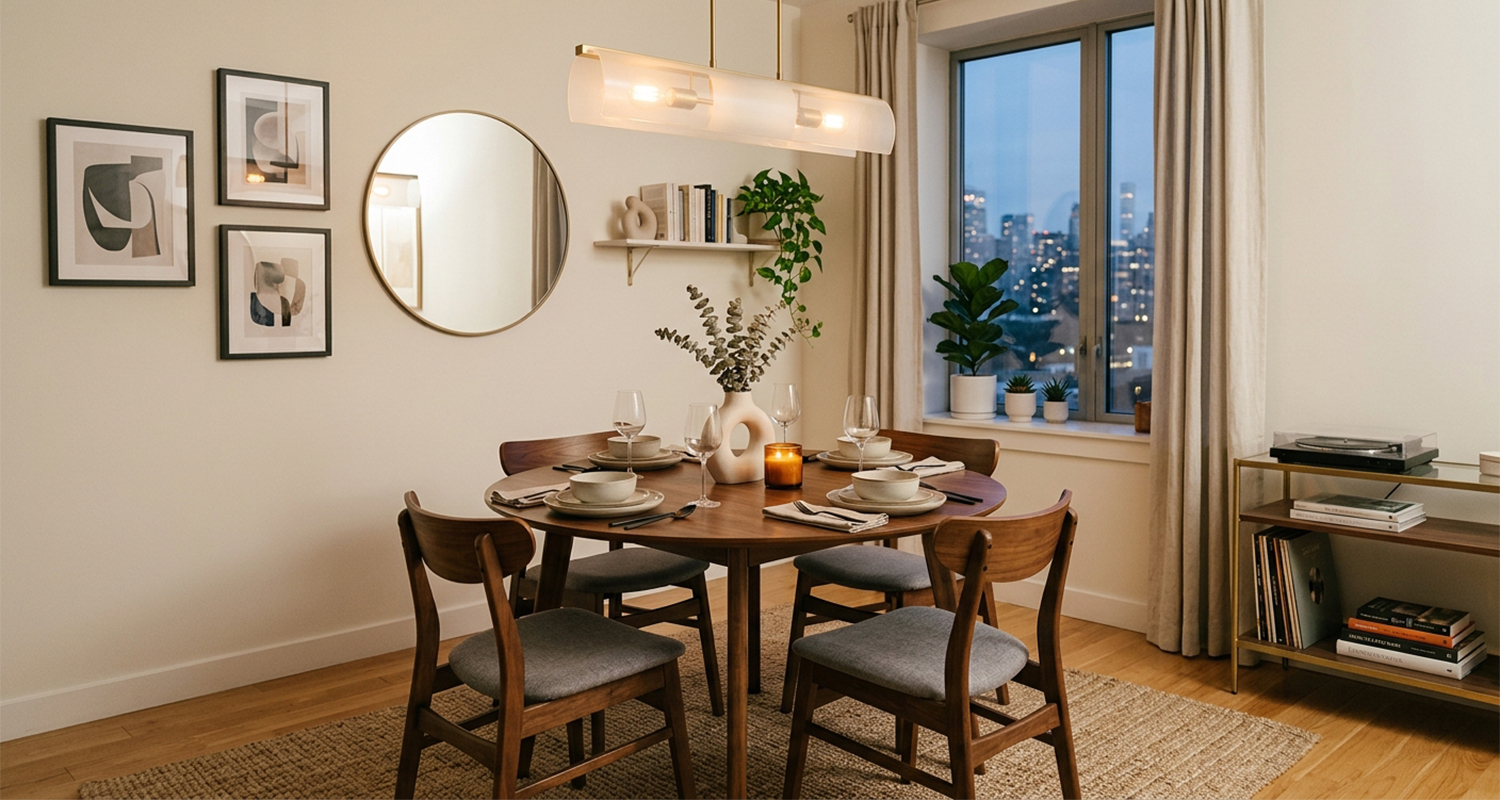 How to Style a Dining Room in Your Australian Apartment: Sizes, Colours & Small-Space Ideas